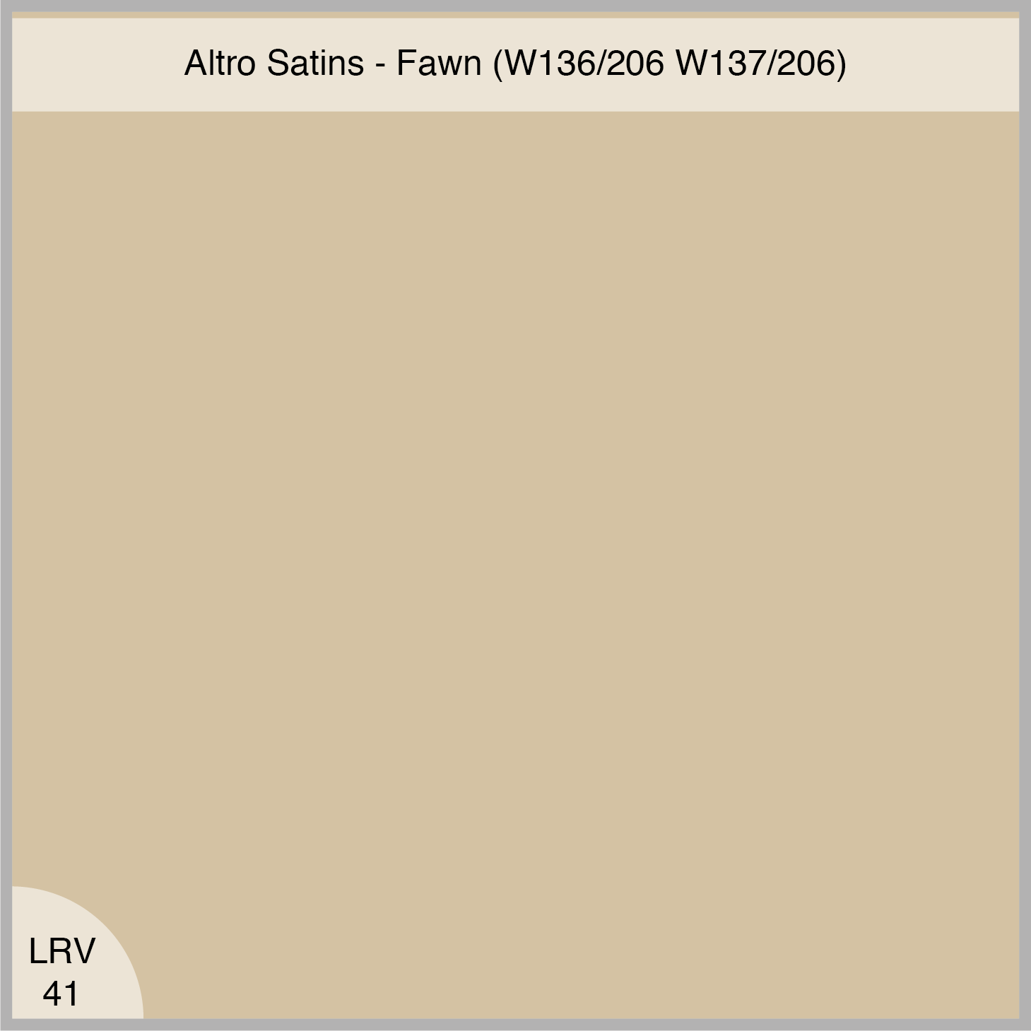 Altro Wall Cladding Satins Fawn (W136/206) or (W137/206)