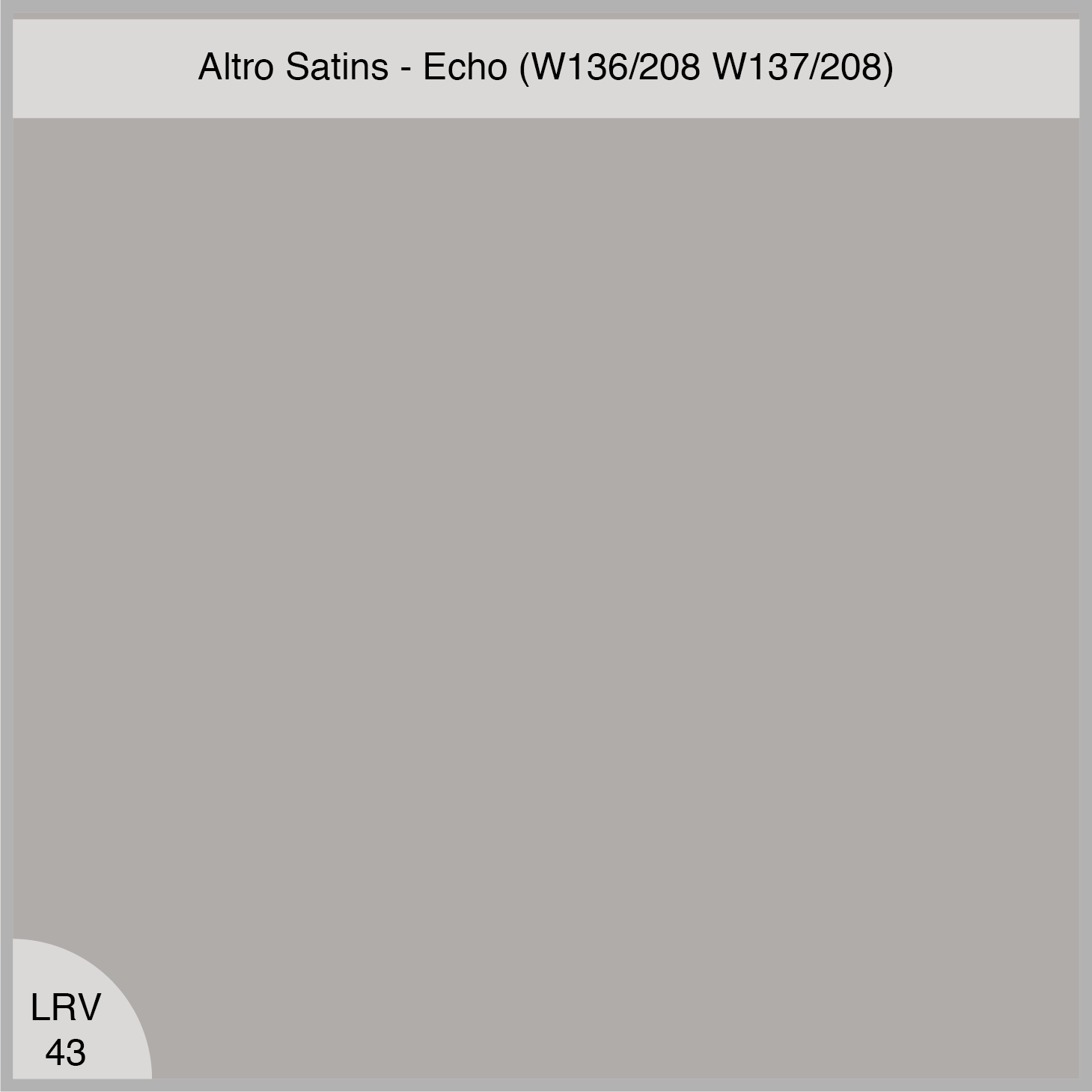 Altro Wall Cladding Satins Echo (W136/208) or (W137/208)