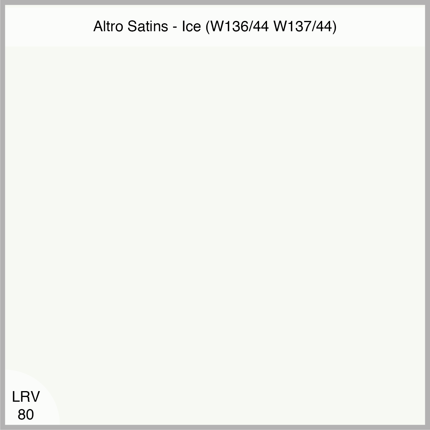Altro Wall Cladding Satins Ice (W136/44) or (W137/44)