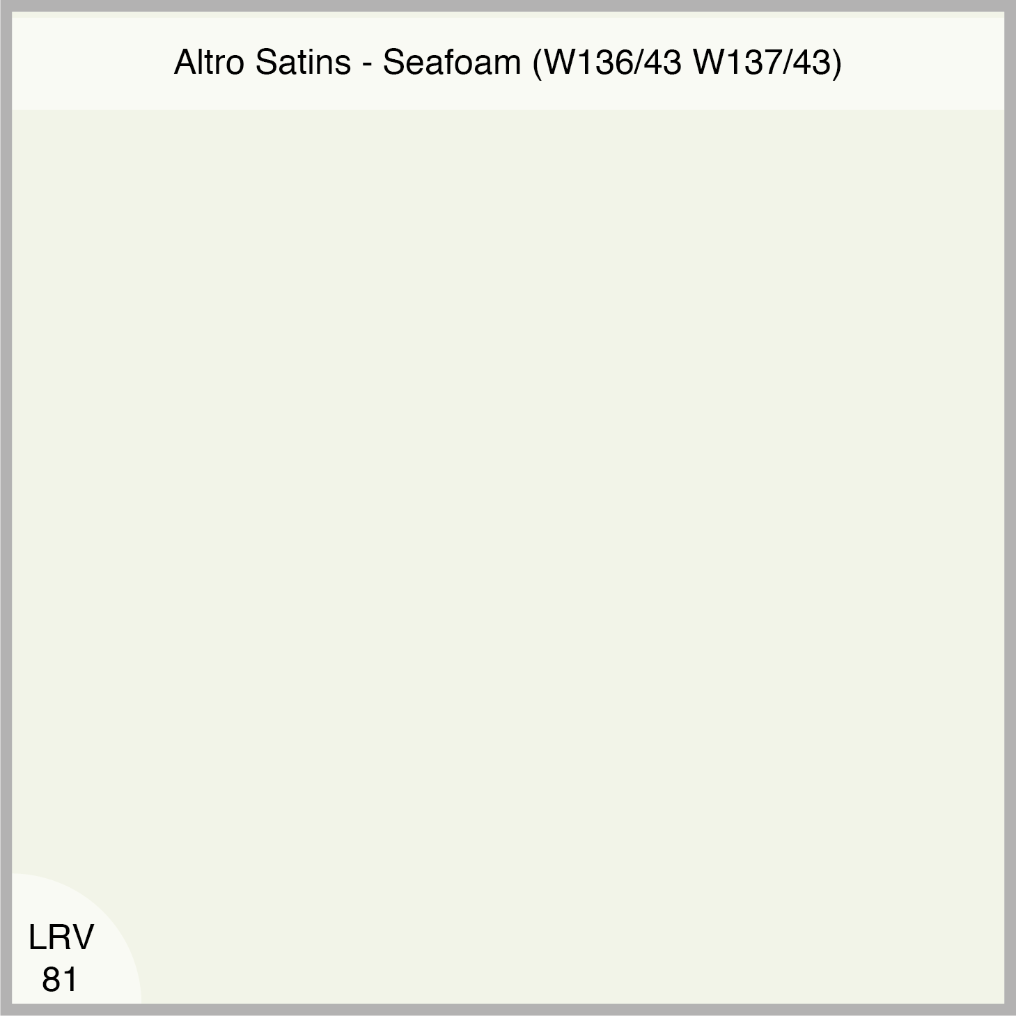 Altro Wall Cladding Satins Seafoam (W136/43) or (W137/43)